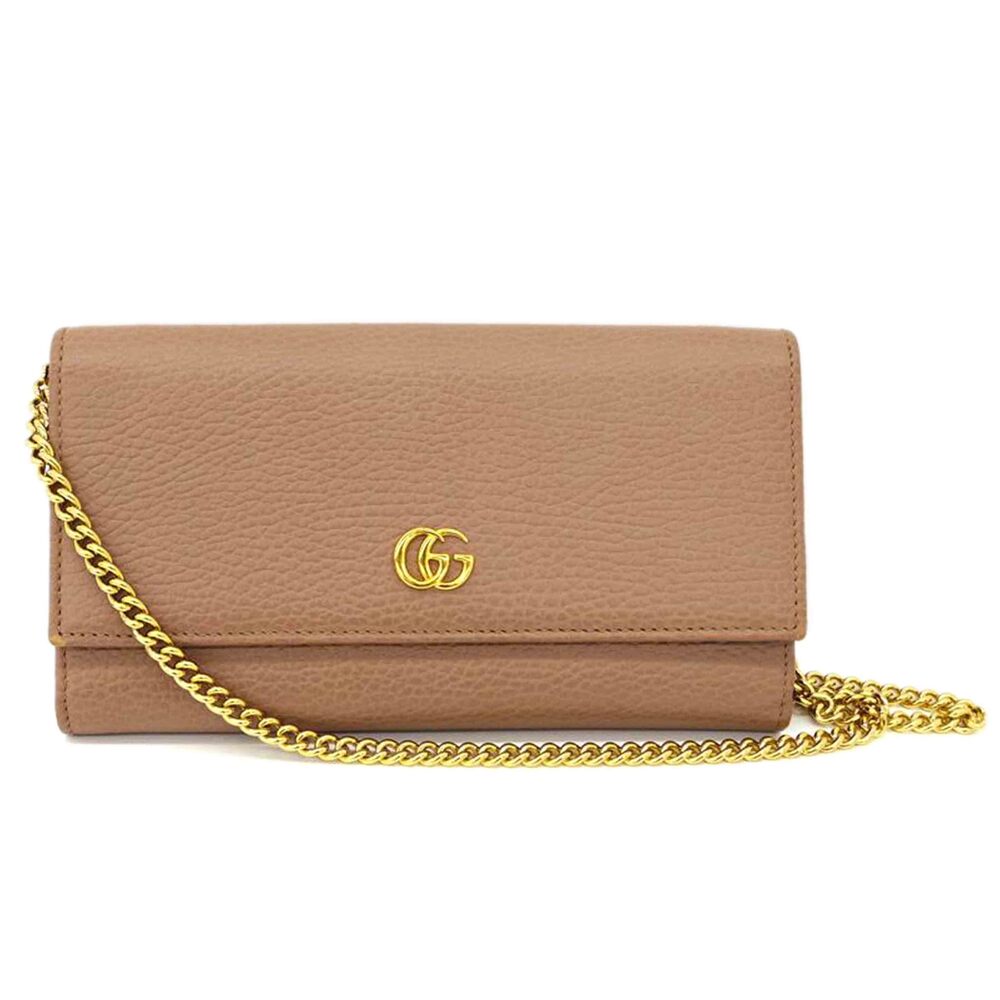 GUCCI GG Marmont Chain Wallet